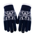 Unisex Jacquard Fashion Winter Magic Gloves Skiing Cycle Winter Warm Gloves